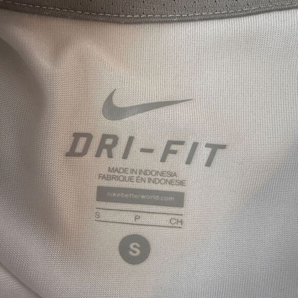 Nike Mens Alabama Crimson Tide Dri-Fit Short Sleeve Golf Polo Shirt White Small - Picture 3 of 7